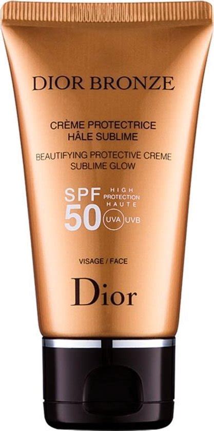 dior bronze crème protectrice hâle sublime spf 50|dior bronze spf 30.